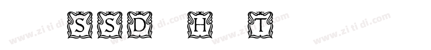 017 SSDunHeiTi字体转换